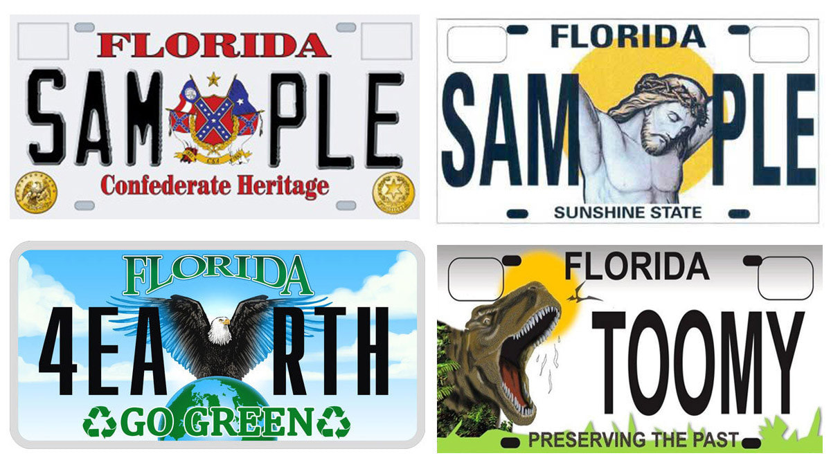 License Plate 12 x 6
